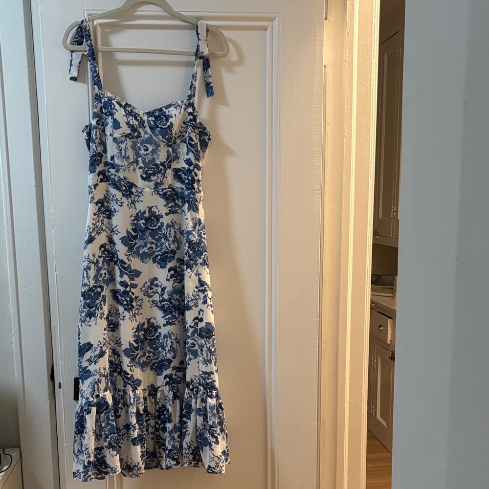 Blue and white Aqua dress
